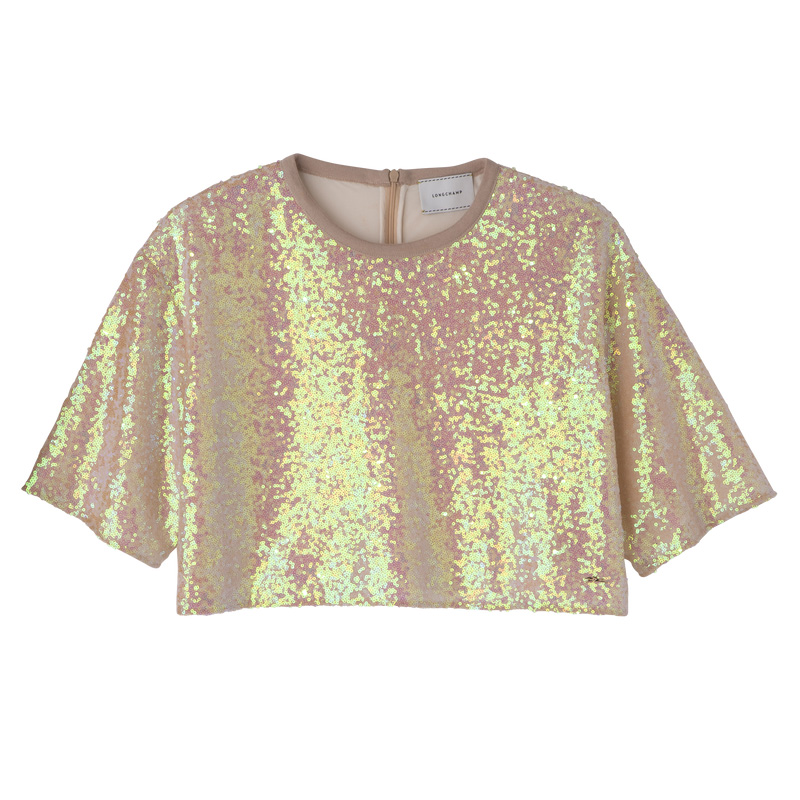 Blusa Longchamp Crop top Mujer Ballerina | LC-ZNFE0787