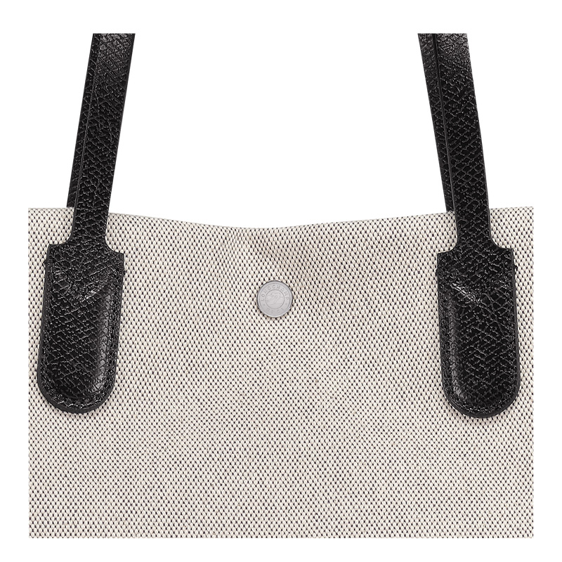 Bolsa De Hombro Longchamp Essential L Tote bag Mujer Ecru | LC-TAHQ2783
