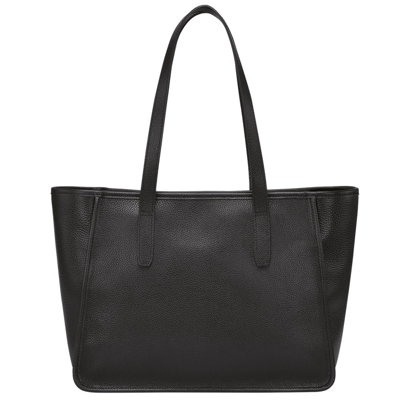 Bolsa De Hombro Longchamp Le Foulonné L Tote bag Mujer Negras | LC-YAPS3075