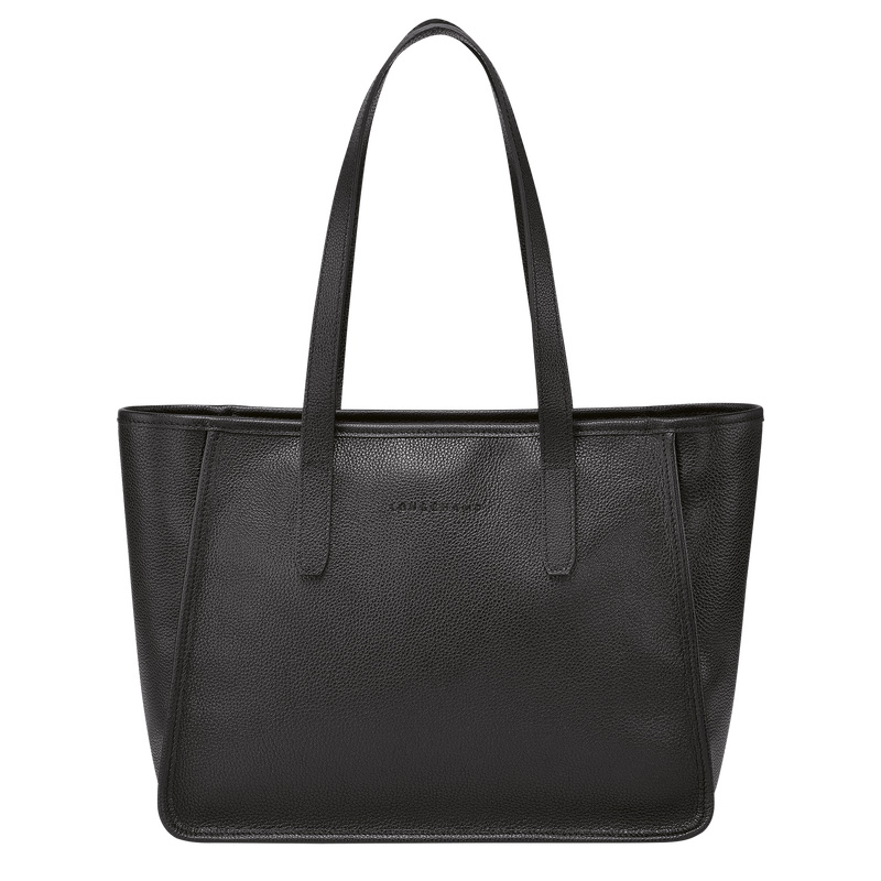 Bolsa De Hombro Longchamp Le Foulonné L Tote bag Mujer Negras | LC-YAPS3075