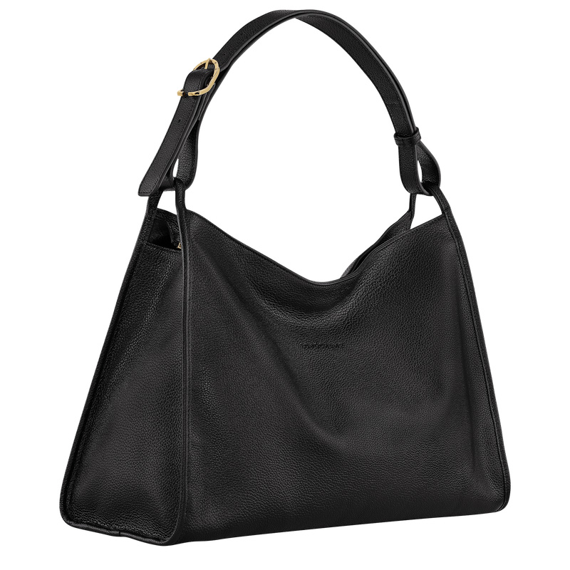 Bolsa De Hombro Longchamp Le Foulonné XL Shoulder bag Mujer Negras | LC-LIKX3740