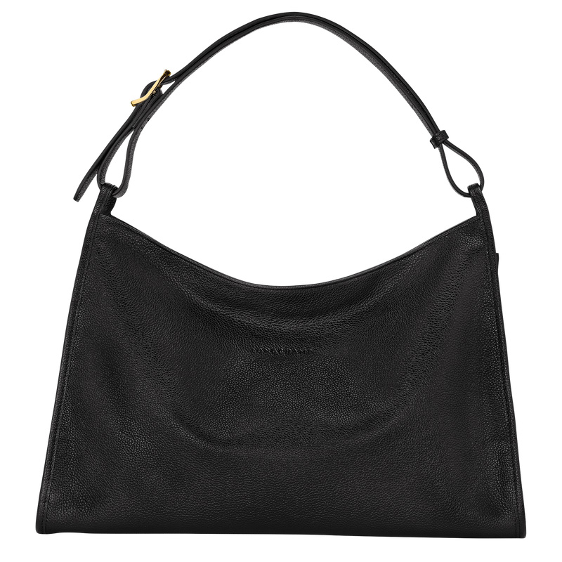 Bolsa De Hombro Longchamp Le Foulonné XL Shoulder bag Mujer Negras | LC-LIKX3740