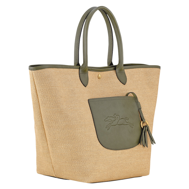Bolsa De Hombro Longchamp Le Pliage Collection L Basket bag Mujer Artichoke | LC-WKBR3263