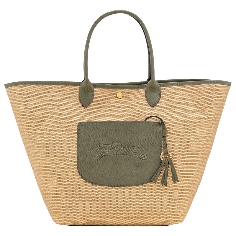 Bolsa De Hombro Longchamp Le Pliage Collection L Basket bag Mujer Artichoke | LC-WKBR3263