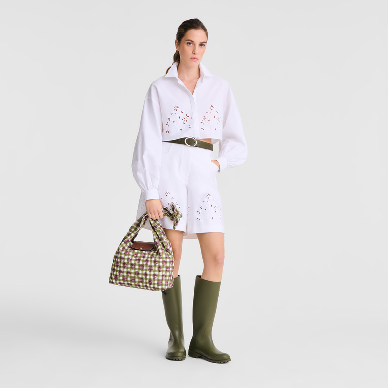 Bolsa De Hombro Longchamp Le Pliage Collection M Shoulder bag Mujer Artichoke | LC-NHBM8745