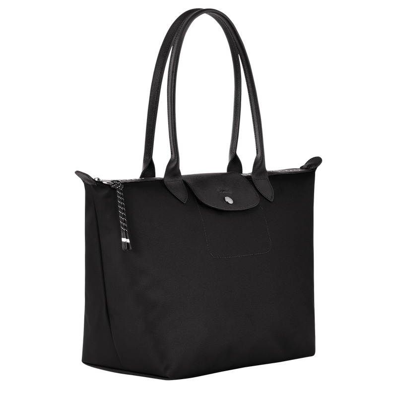 Bolsa De Hombro Longchamp Le Pliage Energy L Tote bag Mujer Negras | LC-BXNV0583