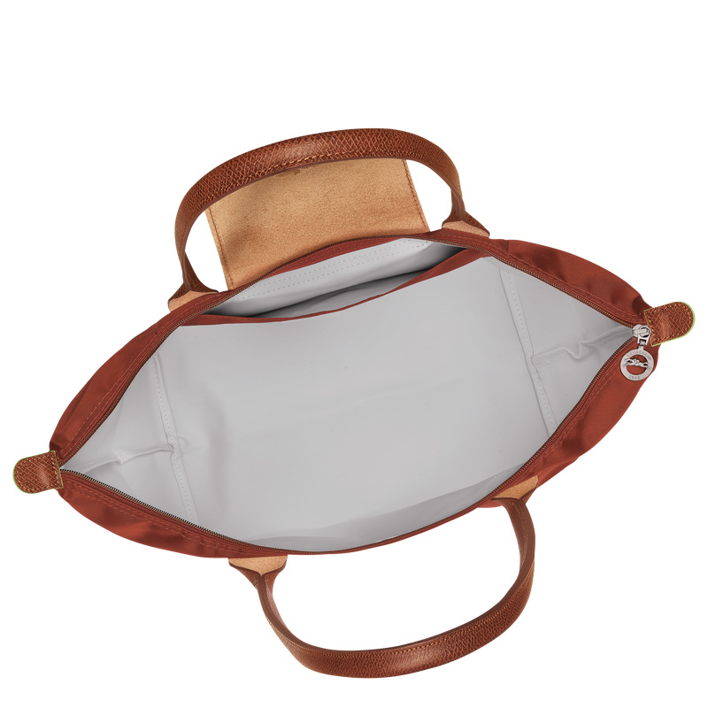 Bolsa De Hombro Longchamp Le Pliage Green L Tote bag Mujer Chestnut | LC-QMFG4438