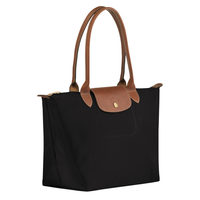 Bolsa De Hombro Longchamp Le Pliage Original M Tote bag Mujer Negras | LC-XWSF2253