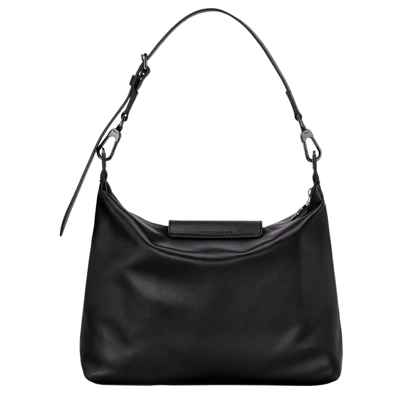 Bolsa De Hombro Longchamp Le Pliage Xtra M Hobo bag Mujer Negras | LC-NAHL4766