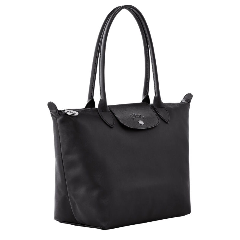 Bolsa De Hombro Longchamp Le Pliage Xtra M Tote bag Mujer Negras | LC-WCKR2974