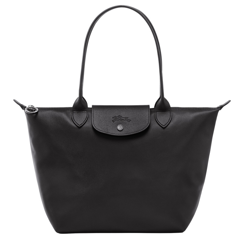 Bolsa De Hombro Longchamp Le Pliage Xtra M Tote bag Mujer Negras | LC-WCKR2974