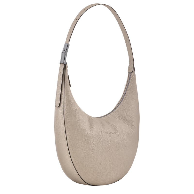Bolsa De Hombro Longchamp Le Roseau Essential L Crossbody bag Mujer Clay | LC-WPFH3408