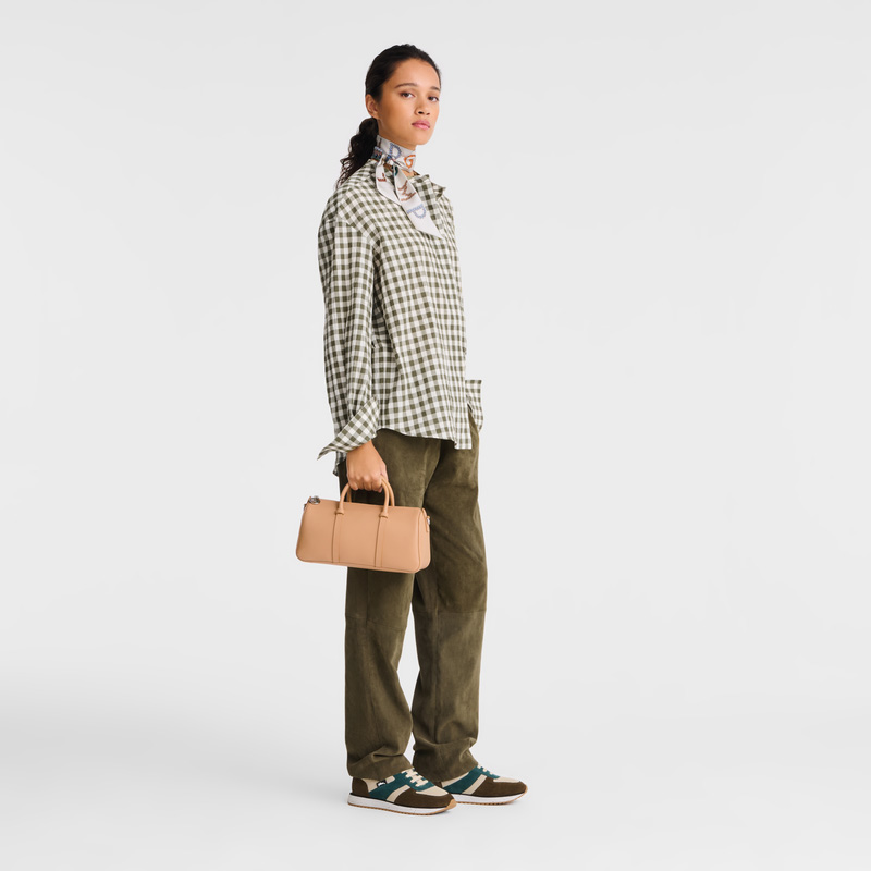 Bolsa de Mano Longchamp Daylong M Handbag Mujer Seed | LC-EZQZ3336