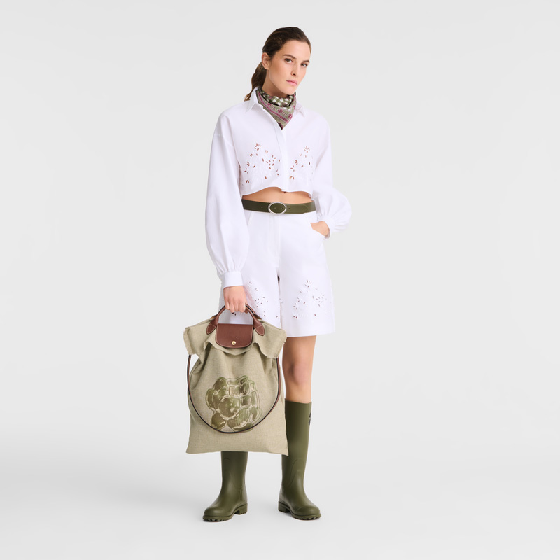 Bolsa de Mano Longchamp Le Pliage Collection XL Artichoke bag Mujer Artichoke | LC-BZIT7808