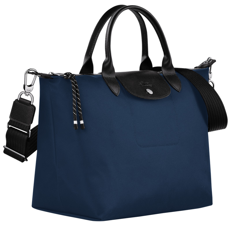 Bolsa de Mano Longchamp Le Pliage Energy L Handbag Hombre Azul Marino | LC-BGRG8060