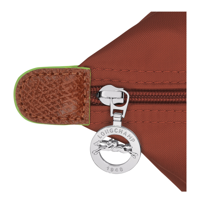 Bolsa de Mano Longchamp Le Pliage Green M Handbag Mujer Chestnut | LC-DHOC7320