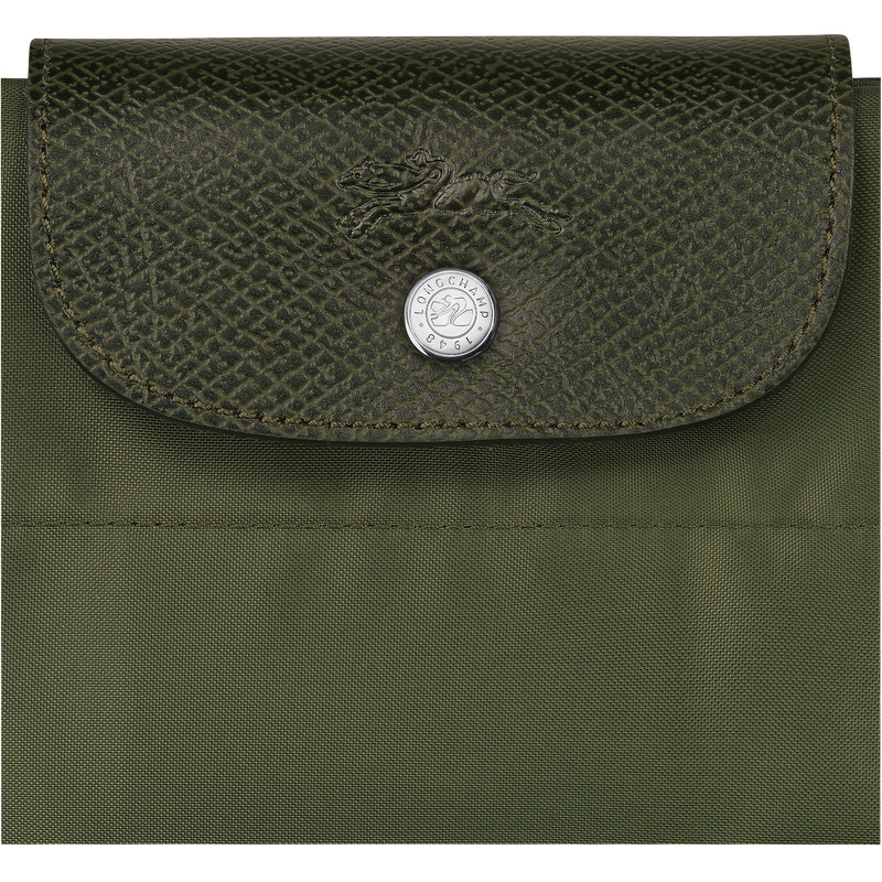 Bolsa de Mano Longchamp Le Pliage Green M Tote bag Hombre Forest | LC-WSGB9839