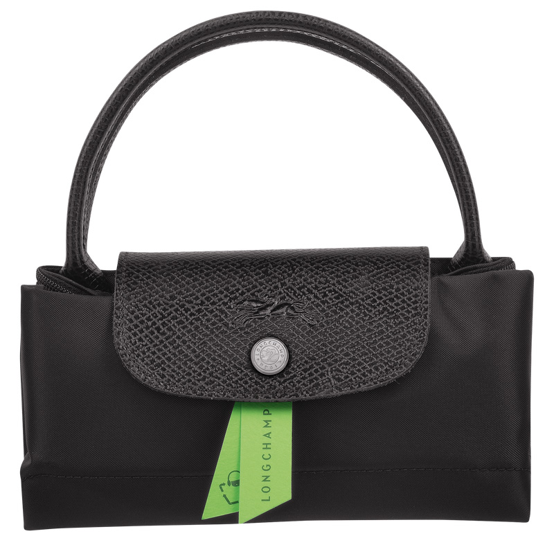 Bolsa de Mano Longchamp Le Pliage Green S Handbag Mujer Negras | LC-EHCR4707