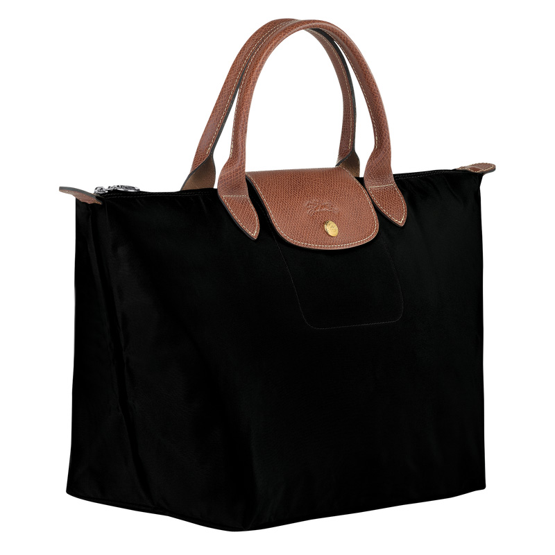 Bolsa de Mano Longchamp Le Pliage Original M Handbag Mujer Negras | LC-UJXR5118