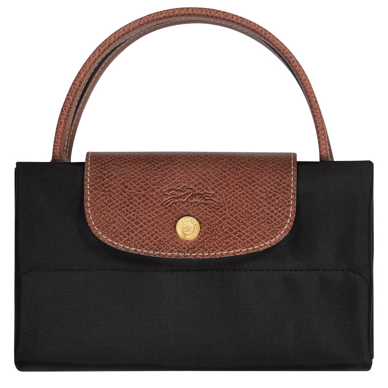 Bolsa de Mano Longchamp Le Pliage Original M Tote bag Mujer Negras | LC-DWCV7599