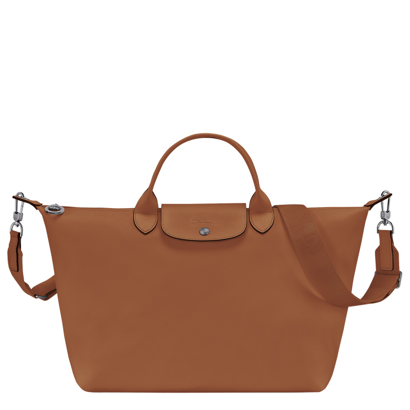 Bolsa de Mano Longchamp Le Pliage Xtra L Handbag Hombre Cognac | LC-MHSP5731