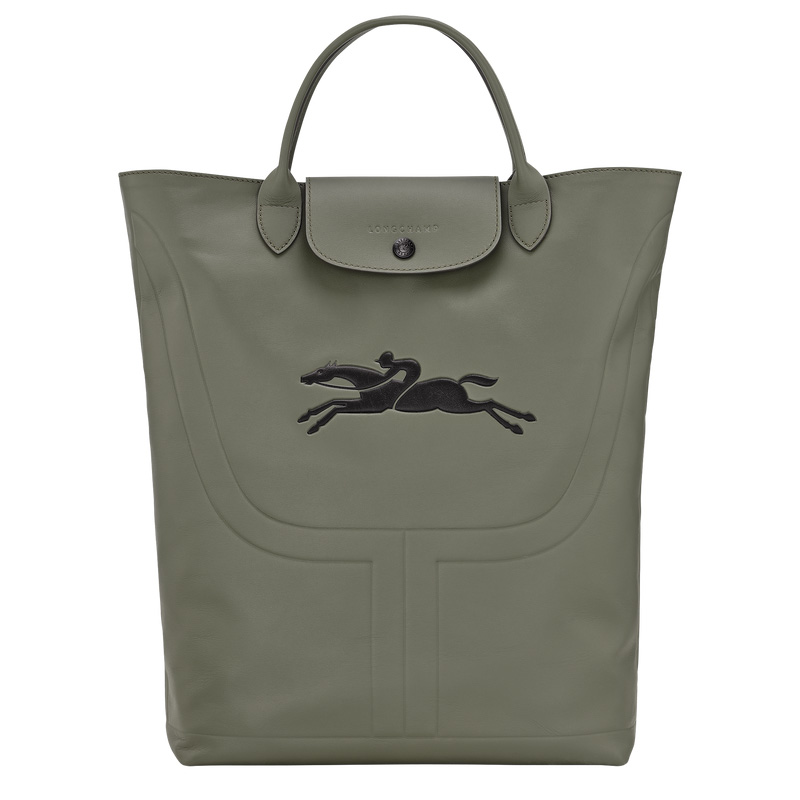 Bolsa de Mano Longchamp Le Pliage Xtra M Boots bag Mujer Kaki | LC-AQNH5538