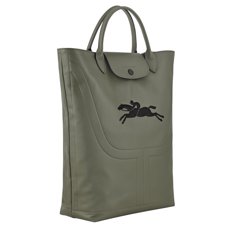 Bolsa de Mano Longchamp Le Pliage Xtra M Boots bag Hombre Kaki | LC-JYZH7007