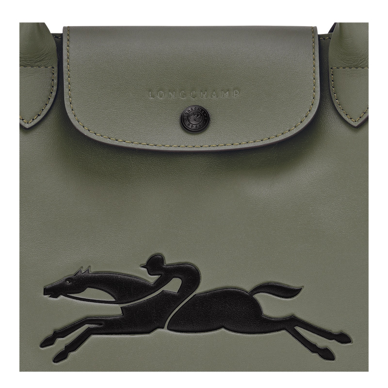 Bolsa de Mano Longchamp Le Pliage Xtra M Boots bag Hombre Kaki | LC-JYZH7007