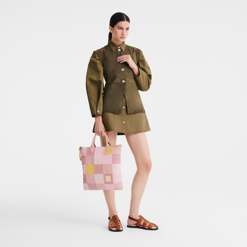 Bolsa de Mano Longchamp Re-Play L Handbag Hombre Ballerina | LC-FJQY4449