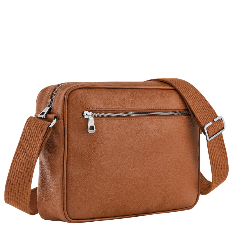 Bolsas Hombro Longchamp Le Foulonné M Camera bag Hombre Caramel | LC-JUEE5542