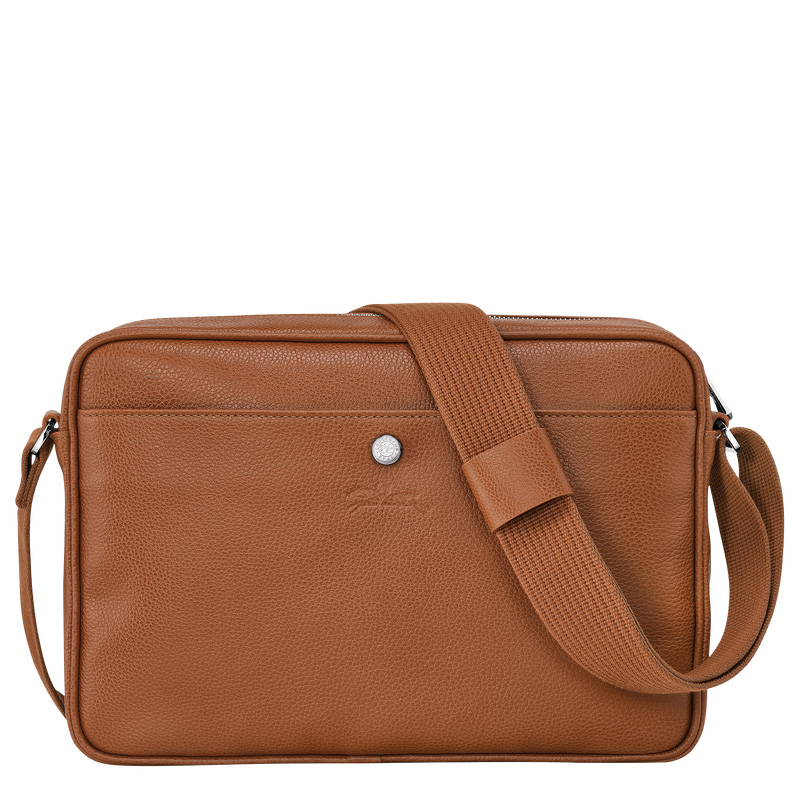 Bolsas Hombro Longchamp Le Foulonné M Camera bag Hombre Caramel | LC-JUEE5542