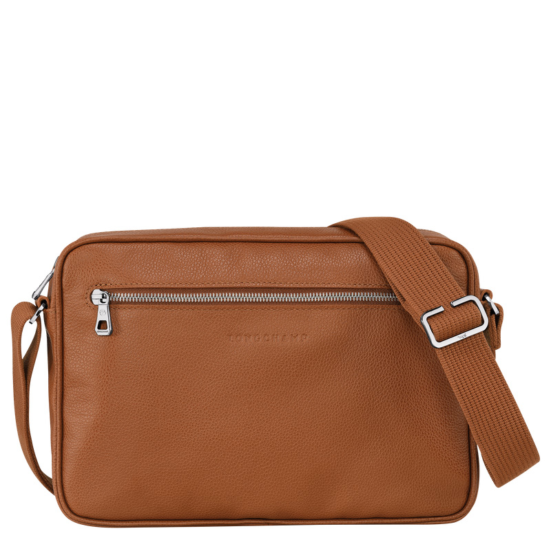 Bolsas Hombro Longchamp Le Foulonné M Camera bag Hombre Caramel | LC-JUEE5542