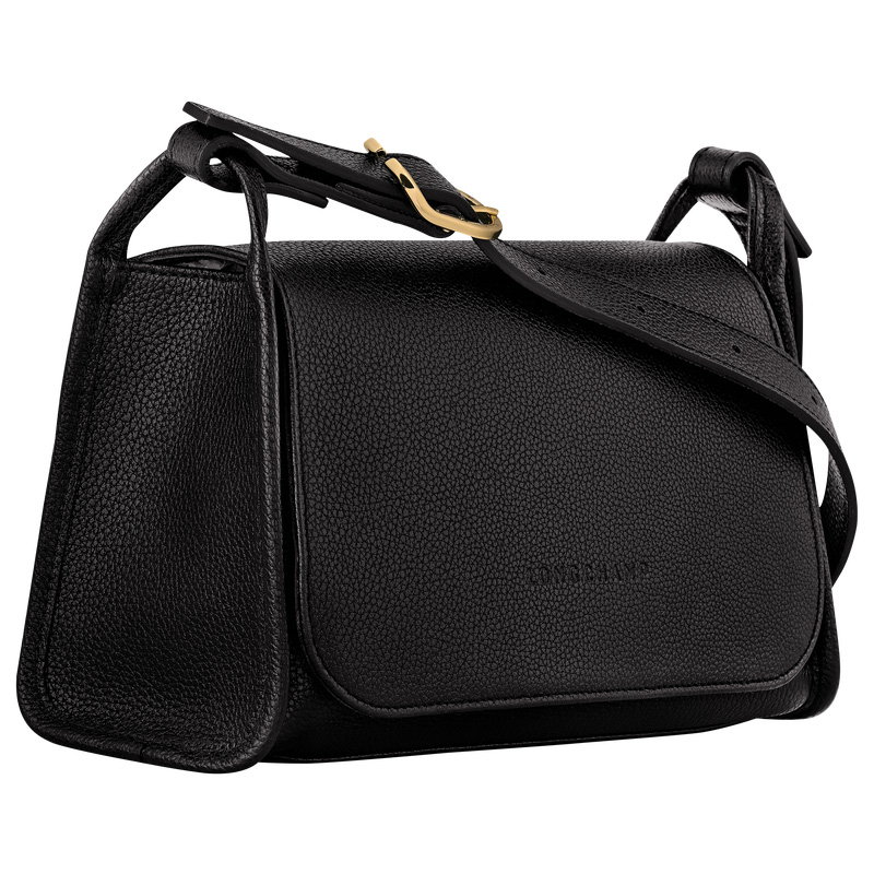 Bolsas Hombro Longchamp Le Foulonné M Crossbody bag Mujer Negras | LC-NOYQ4137