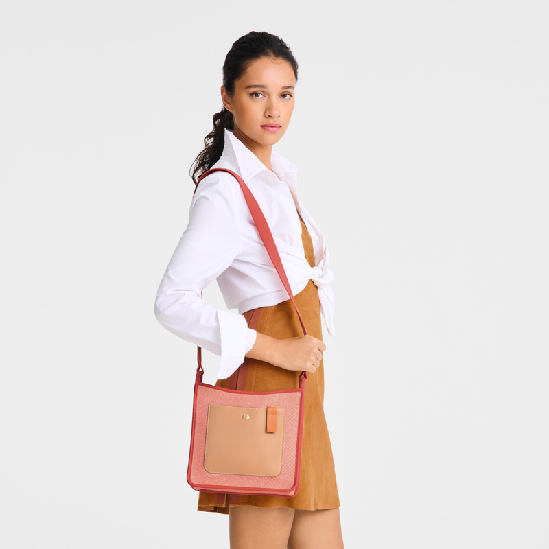 Bolsas Hombro Longchamp Le Foulonné S Crossbody bag Mujer Tomato | LC-ZMWZ1726
