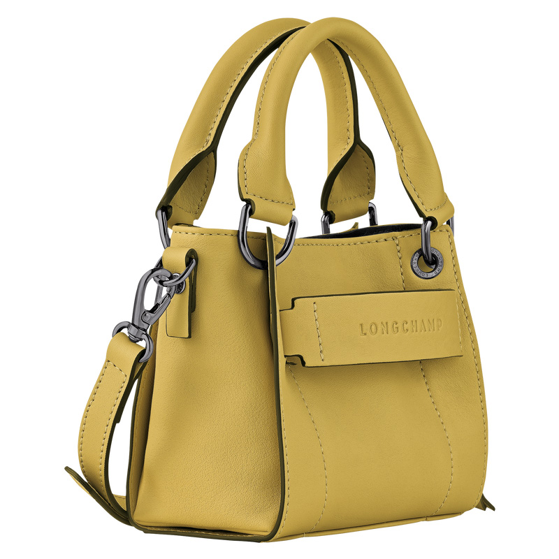 Bolsas Mini Longchamp 3D XS Handbag Mujer Ginger | LC-MSAP4908