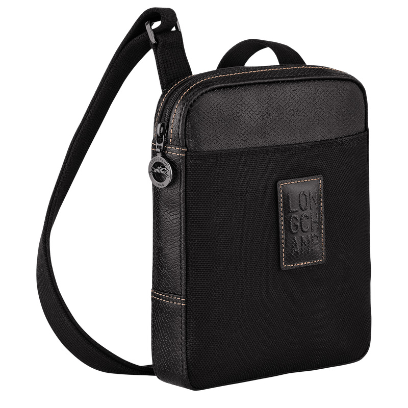 Bolsas Mini Longchamp Boxford XS Crossbody bag Mujer Negras | LC-SWZO1776