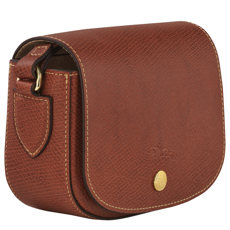 Bolsas Mini Longchamp Épure XS Crossbody bag Mujer Marrones | LC-EFDZ6862