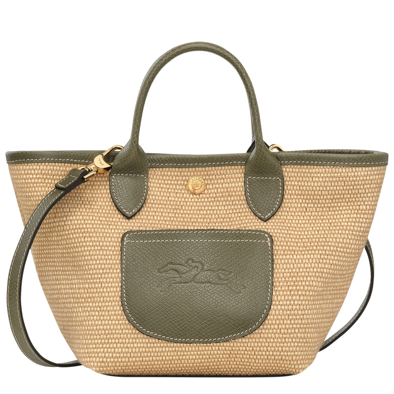 Bolsas Mini Longchamp Le Pliage Collection XS Basket bag Mujer Artichoke | LC-RQBE7442
