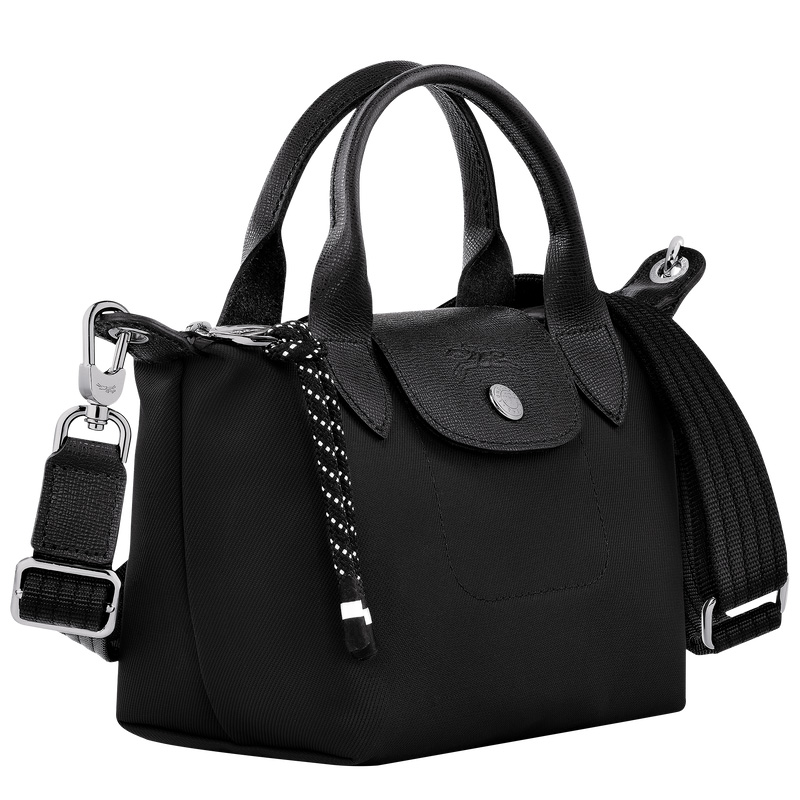 Bolsas Mini Longchamp Le Pliage Energy XS Handbag Mujer Negras | LC-SBOU5383