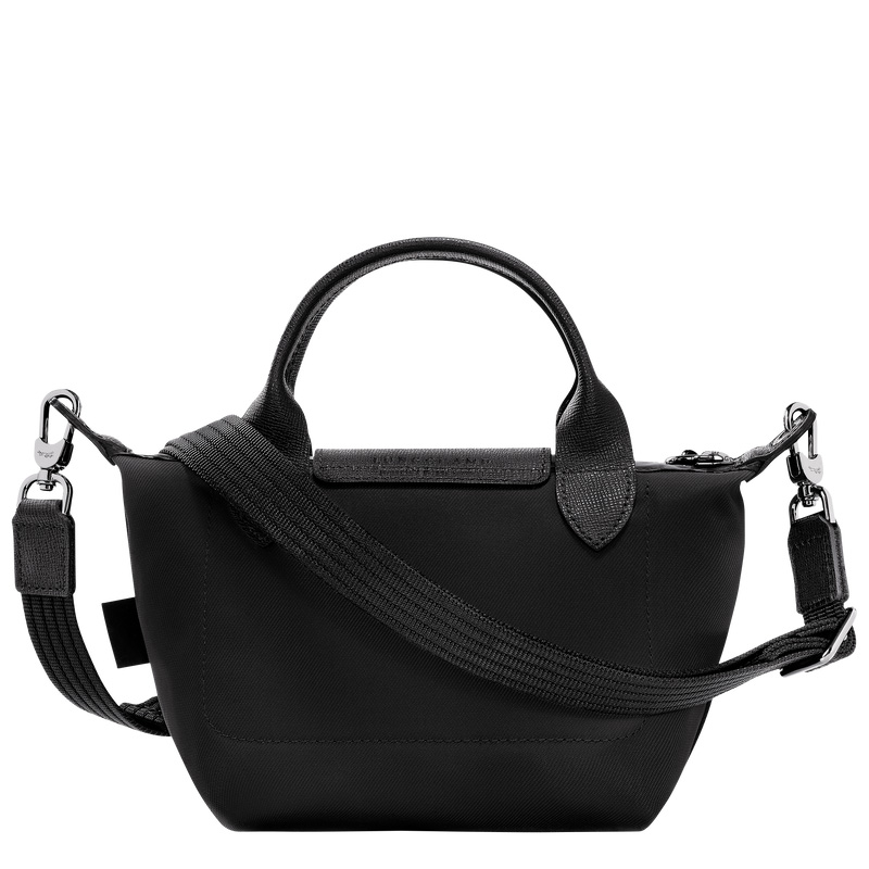 Bolsas Mini Longchamp Le Pliage Energy XS Handbag Mujer Negras | LC-SBOU5383