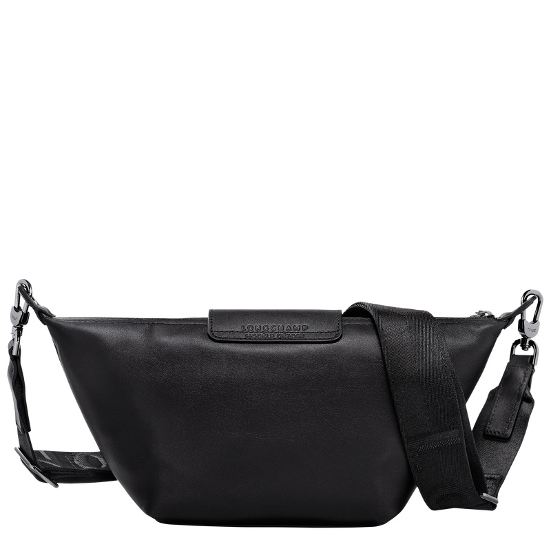 Bolsas Mini Longchamp Le Pliage Xtra XS Crossbody bag Mujer Negras | LC-XQJM5864
