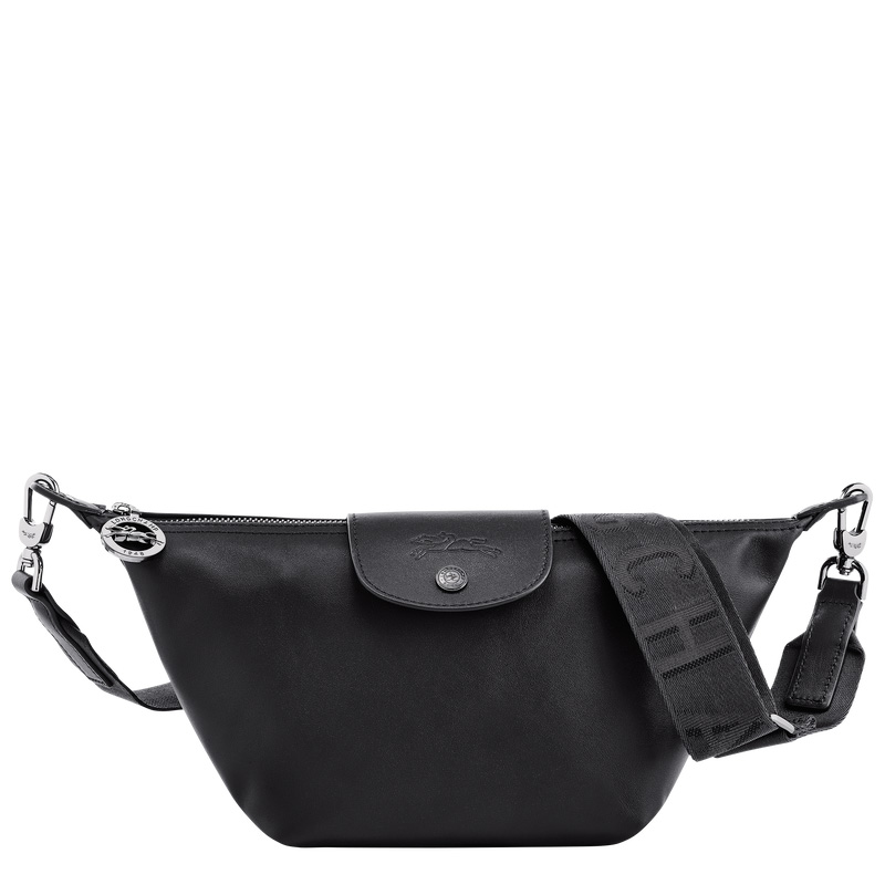Bolsas Mini Longchamp Le Pliage Xtra XS Crossbody bag Mujer Negras | LC-XQJM5864