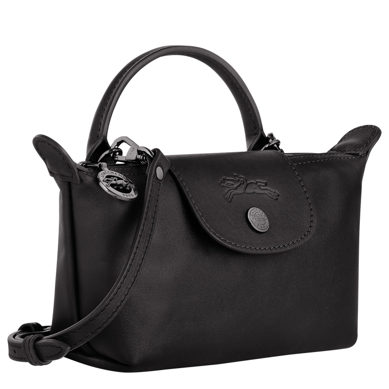 Bolsas Mini Longchamp Le Pliage Xtra XS Pouch Mujer Negras | LC-RSEL5904