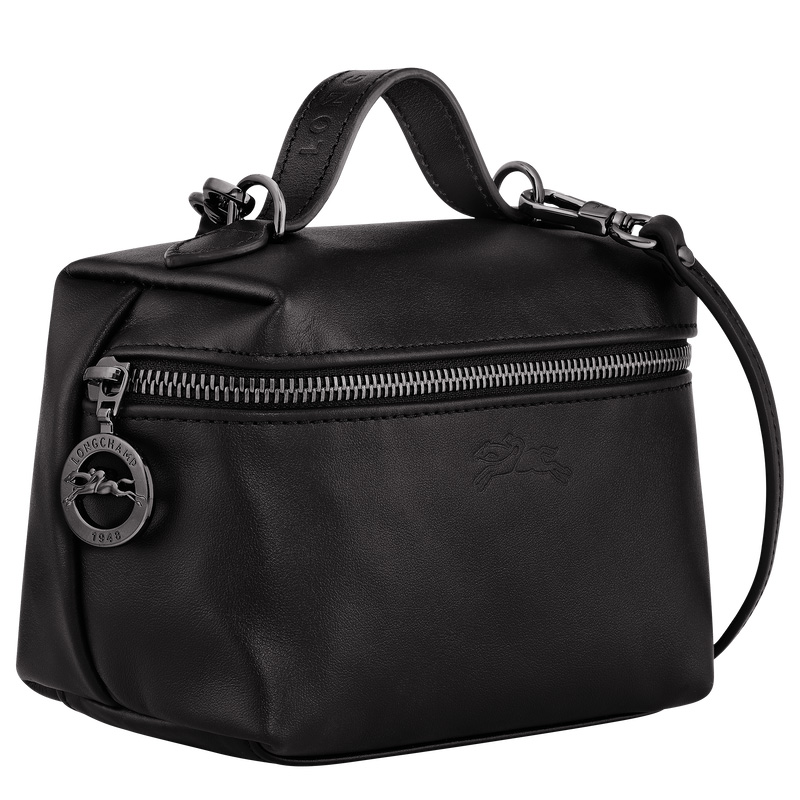 Bolsas Mini Longchamp Le Pliage Xtra XS Vanity Mujer Negras | LC-VVMP2632