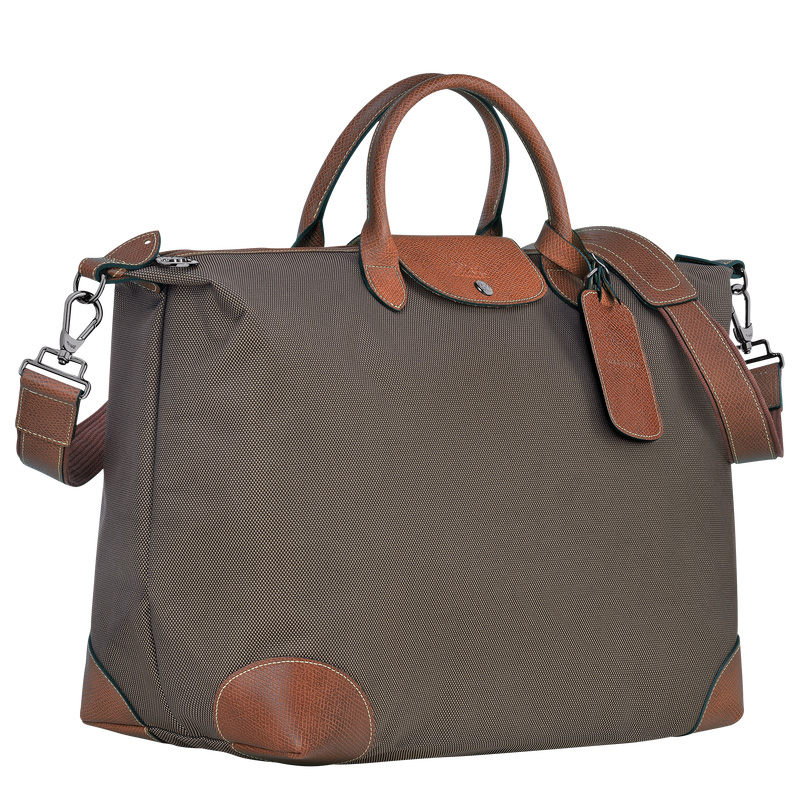 Bolsas de Viaje Longchamp Boxford L Travel bag Mujer Marrones | LC-ZYFY8050