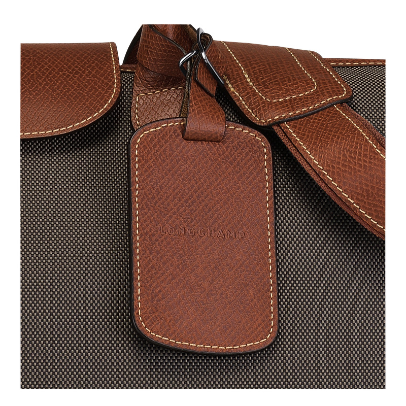 Bolsas de Viaje Longchamp Boxford L Travel bag Hombre Marrones | LC-LISC4592