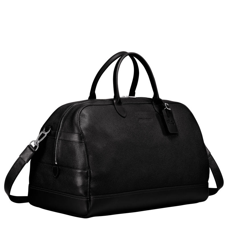 Bolsas de Viaje Longchamp Le Foulonné L Travel bag Hombre Negras | LC-AITM7555