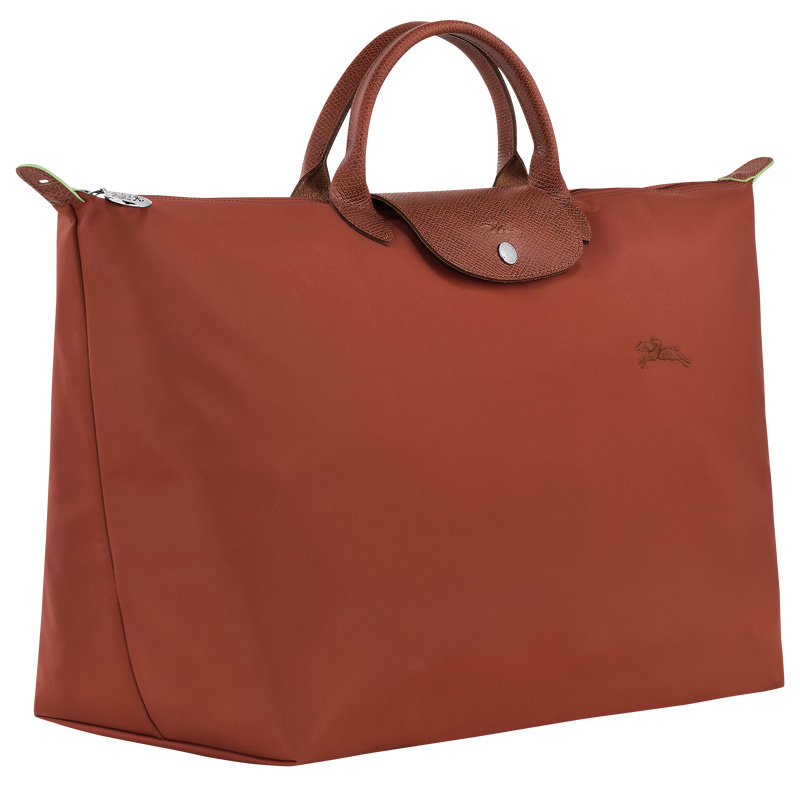Bolsas de Viaje Longchamp Le Pliage Green L Travel bag Mujer Chestnut | LC-VMCD3823