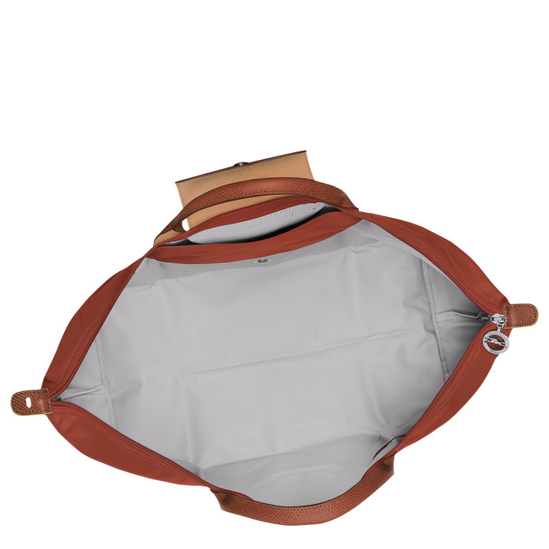 Bolsas de Viaje Longchamp Le Pliage Green L Travel bag Mujer Chestnut | LC-VMCD3823