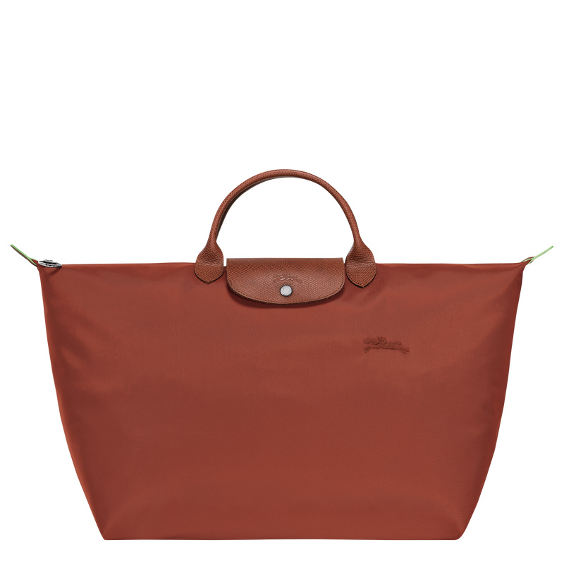Bolsas de Viaje Longchamp Le Pliage Green L Travel bag Mujer Chestnut | LC-VMCD3823